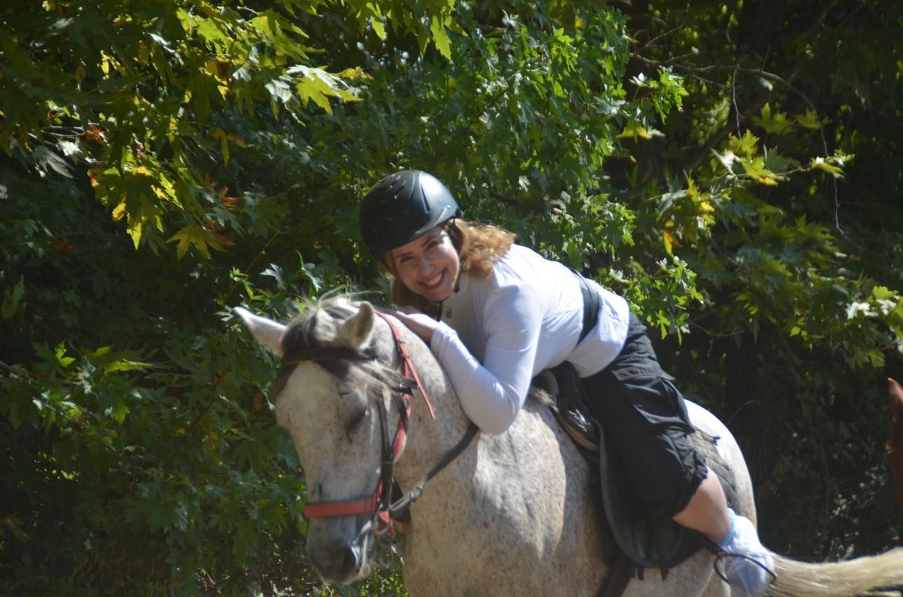 Dr. Lina Hamdan - Horse Riding